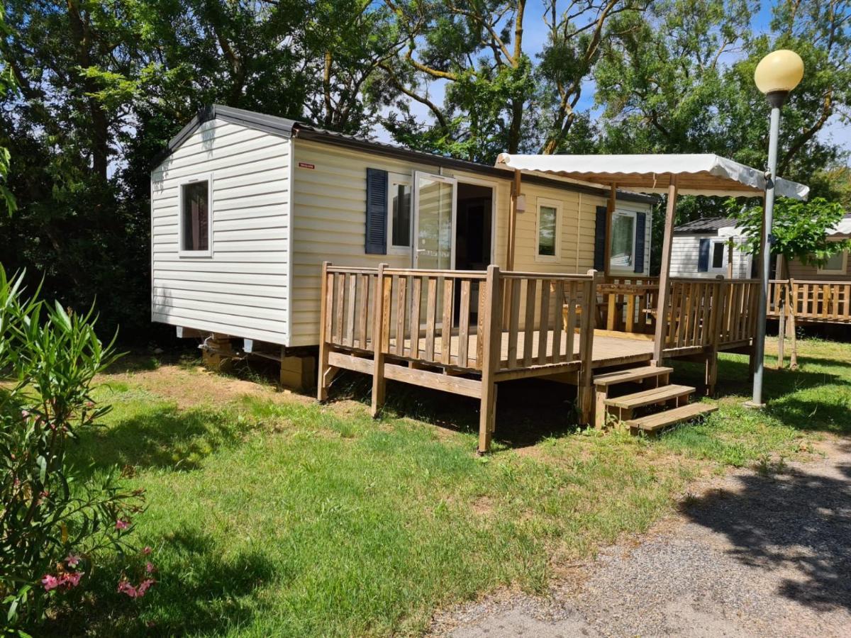 Mobil Home Camping Des 7 Fonts Агд Экстерьер фото